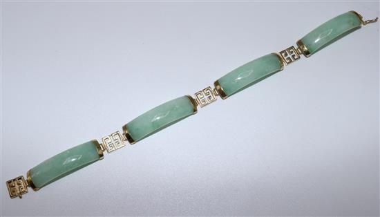 Jadeite braclet